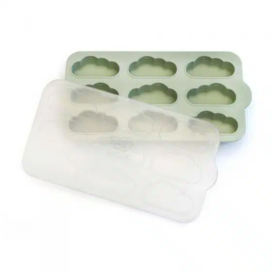 Convenient Space-Saving Frozen Breast Milk Bag Storage or Ice Cube Bin